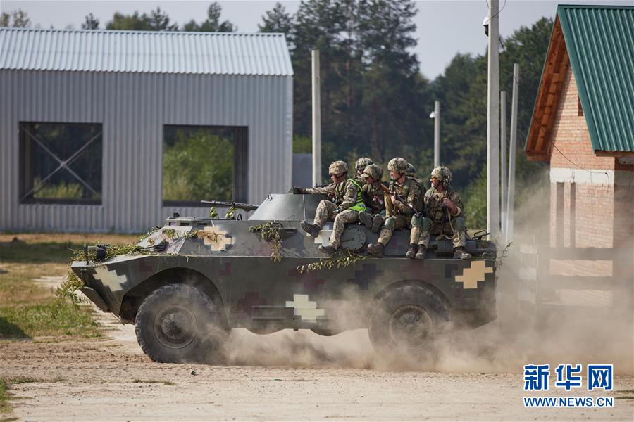 （国际）（3）“快速三叉戟-2020”多国军演在乌克兰举行