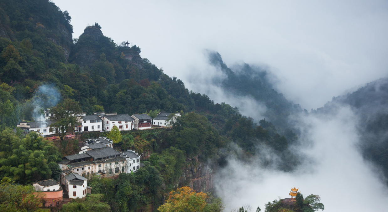 徽州人文山水经典自驾路线,串起安徽江西6县市,秋景居全国前列