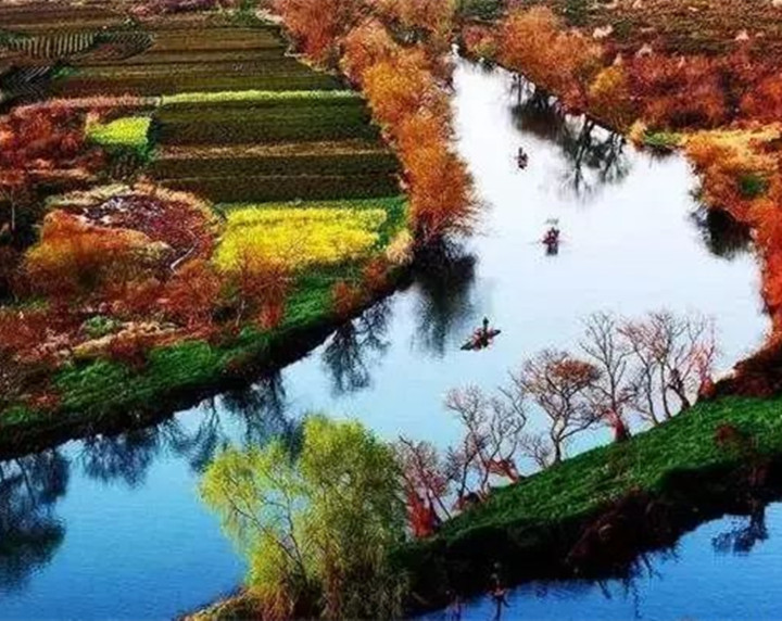 秋天旅游必去打卡的最美秋色,秋高气爽,云淡风轻,让人陶陶欲醉