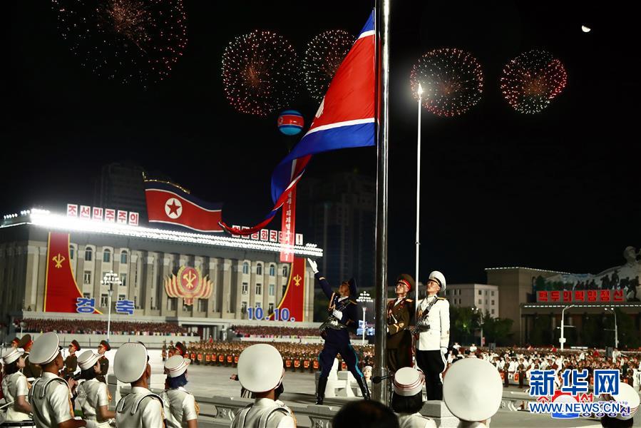 （国际）（1）朝鲜举行阅兵式庆祝劳动党建党75周年