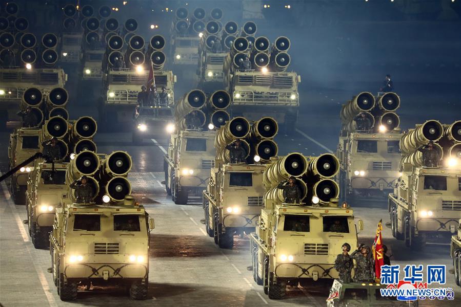 (国际)(2)朝鲜举行阅兵式庆祝劳动党建党75周年