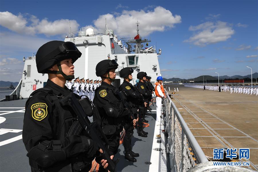 (图文互动)(3)中国海军第35批护航编队凯旋