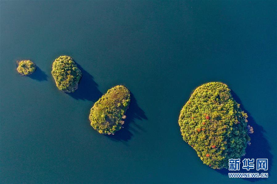 （美丽中国）（3）初冬阿哈湖景如画