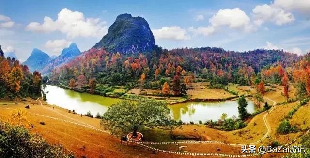 广西最美12大田园风光,个个都是旅游胜地,吸引众多摄影爱好者