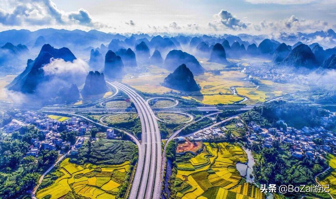 广西最美12大田园风光,个个都是旅游胜地,吸引众多摄影爱好者