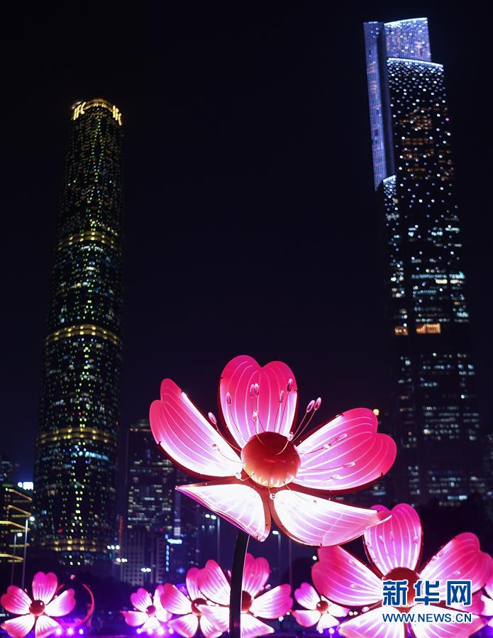 (社会)(3)广州:灯光璀璨夜