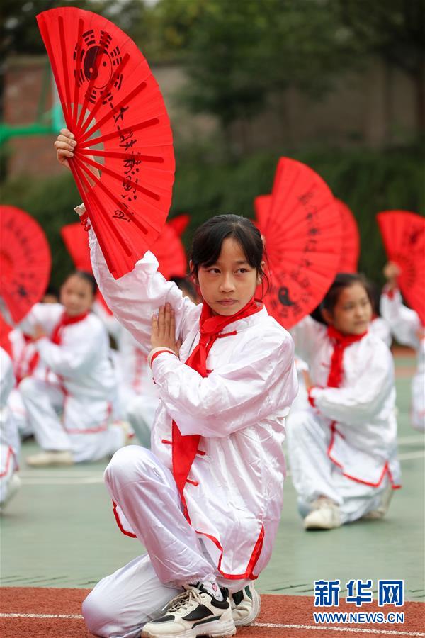 #(教育)(1)四川华蓥:武术教育进校园