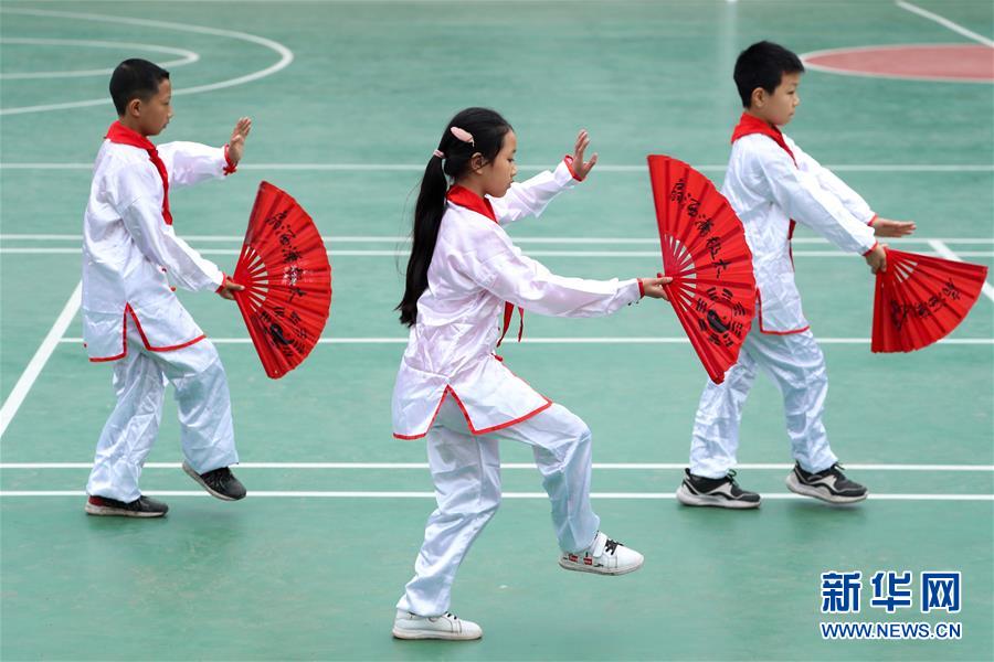 #(教育)(4)四川华蓥:武术教育进校园
