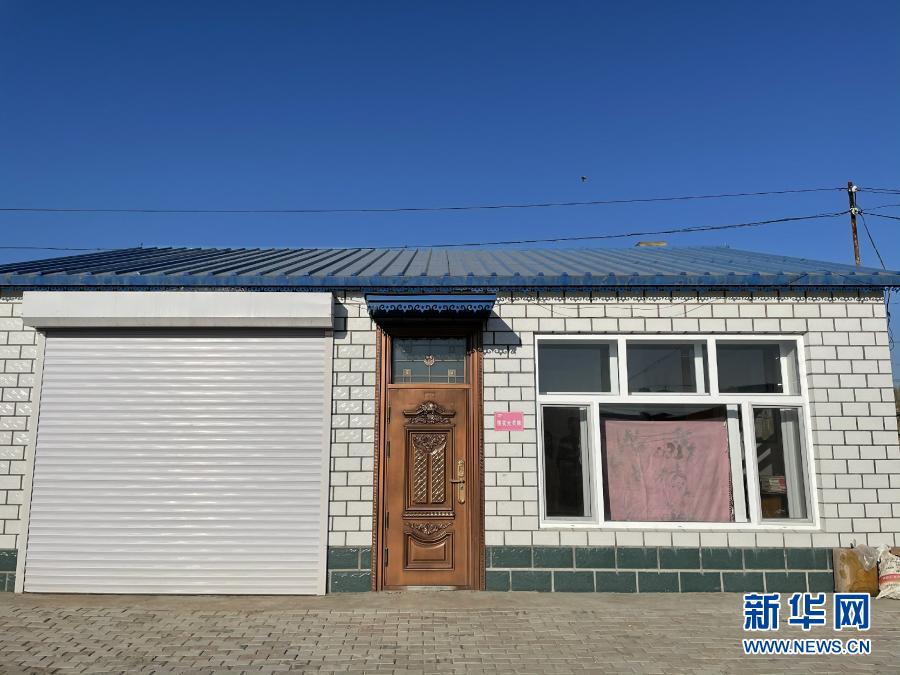 这是马长兰家2018年建成的房子（12月20日摄）。新华社记者 杨喆 摄