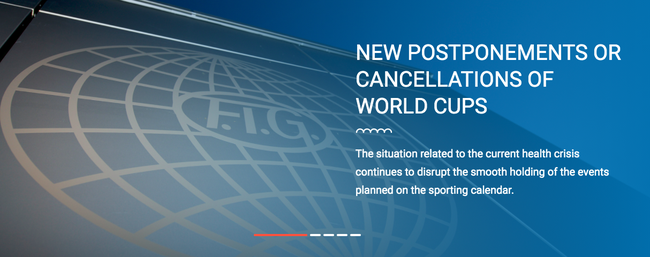 国际体联证实世界杯赛斯图加特站取消
