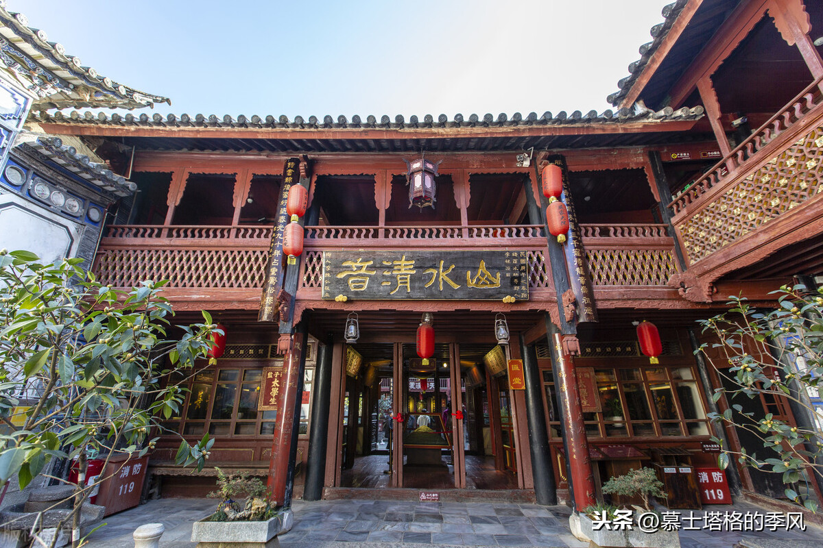 游云南,这5个古镇别错过,最短的历史也有700年