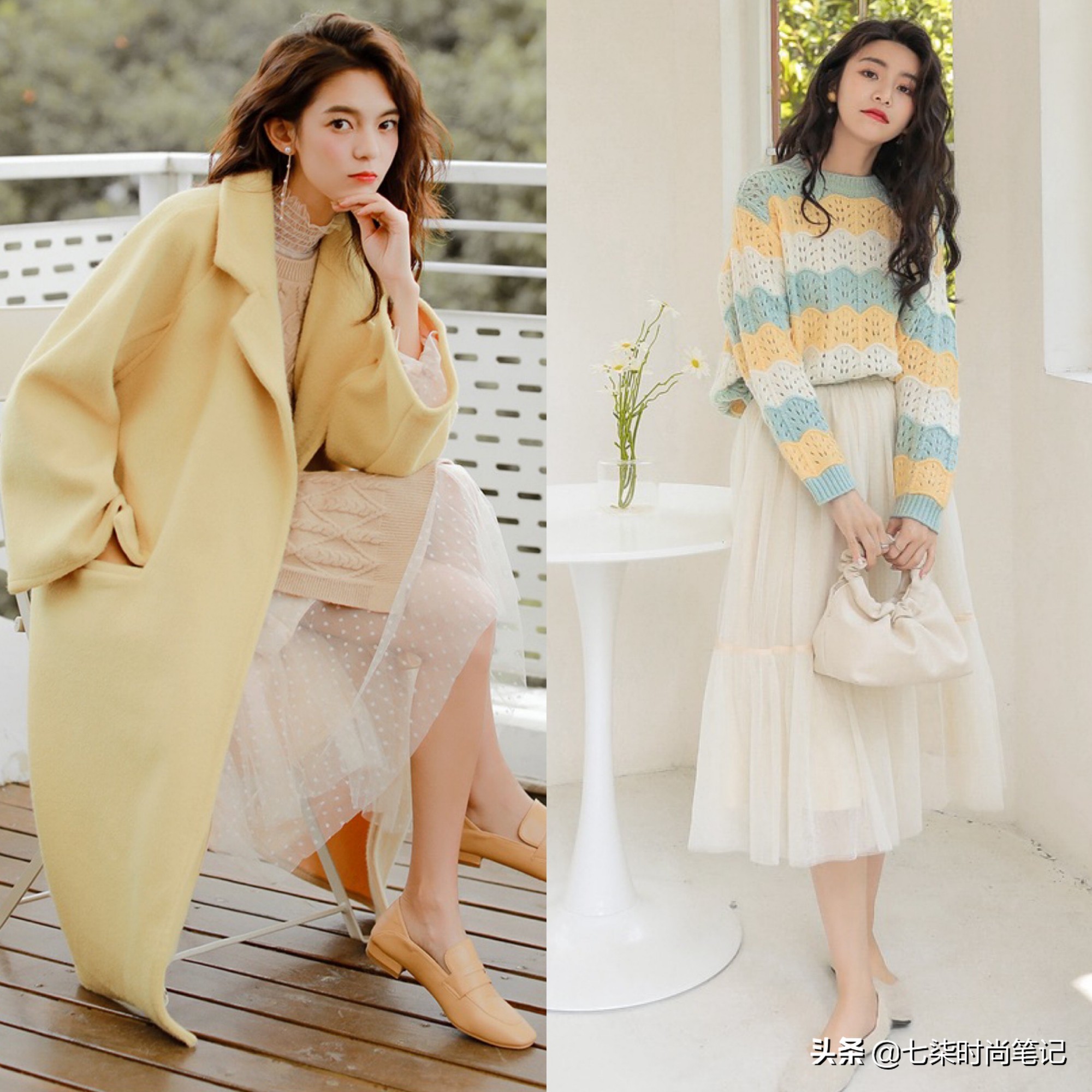 春天里的小轻熟风穿搭,元气又减龄,这样穿容易收获好感度