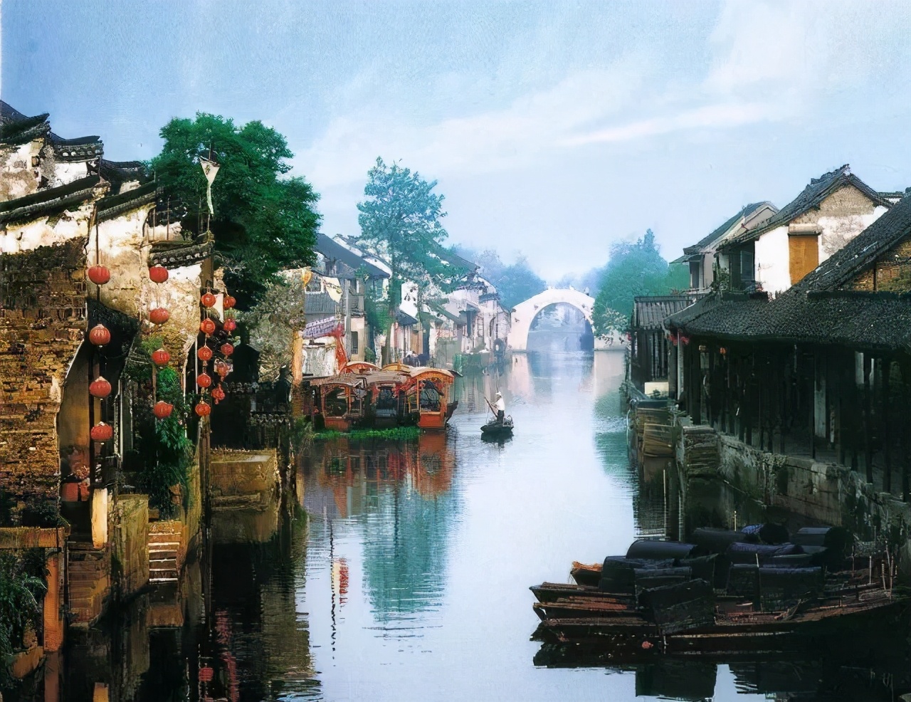 浙江最美十大古镇,此生必去的地方,这才是你梦里的江南水乡