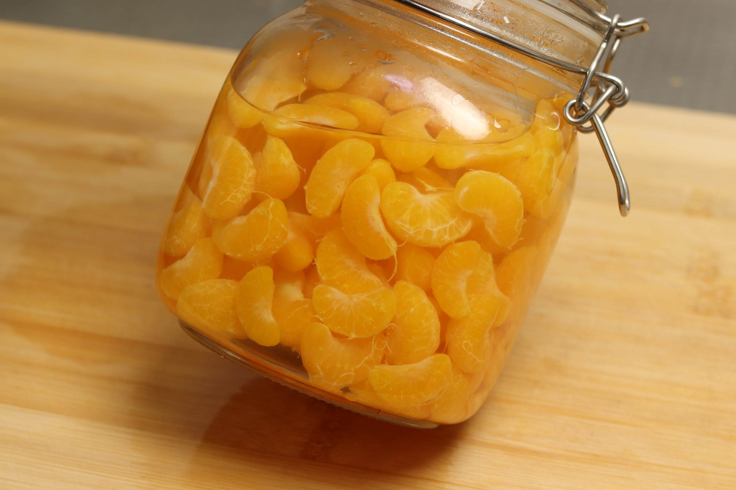 吃橘子罐头不用买，教你在家自制罐头，零添加，自己做吃着放心