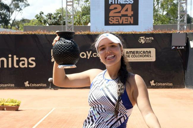 塞拉诺在祖国夺得了个人首个WTA巡回赛的单打冠军