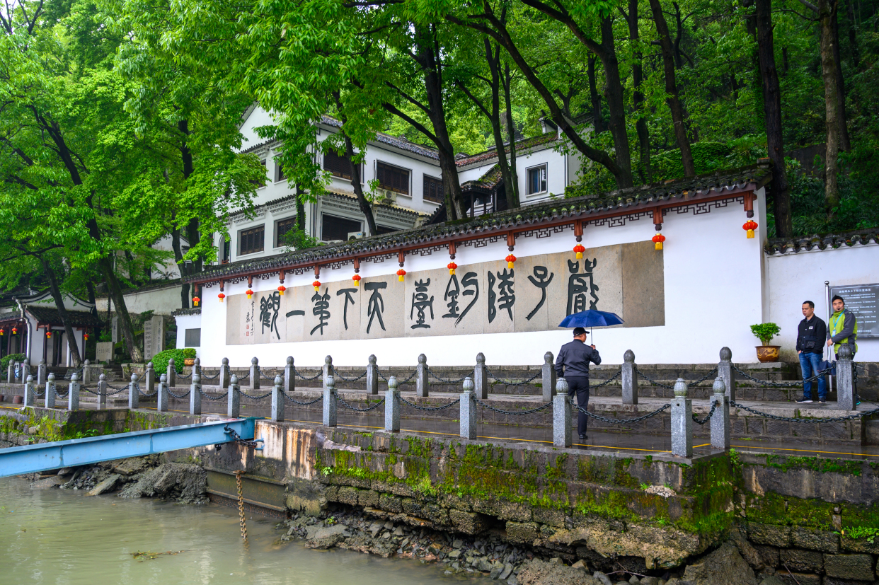 桐庐严子陵钓台,富春江上山水风光的精华,邓超孙俪也曾来此游玩