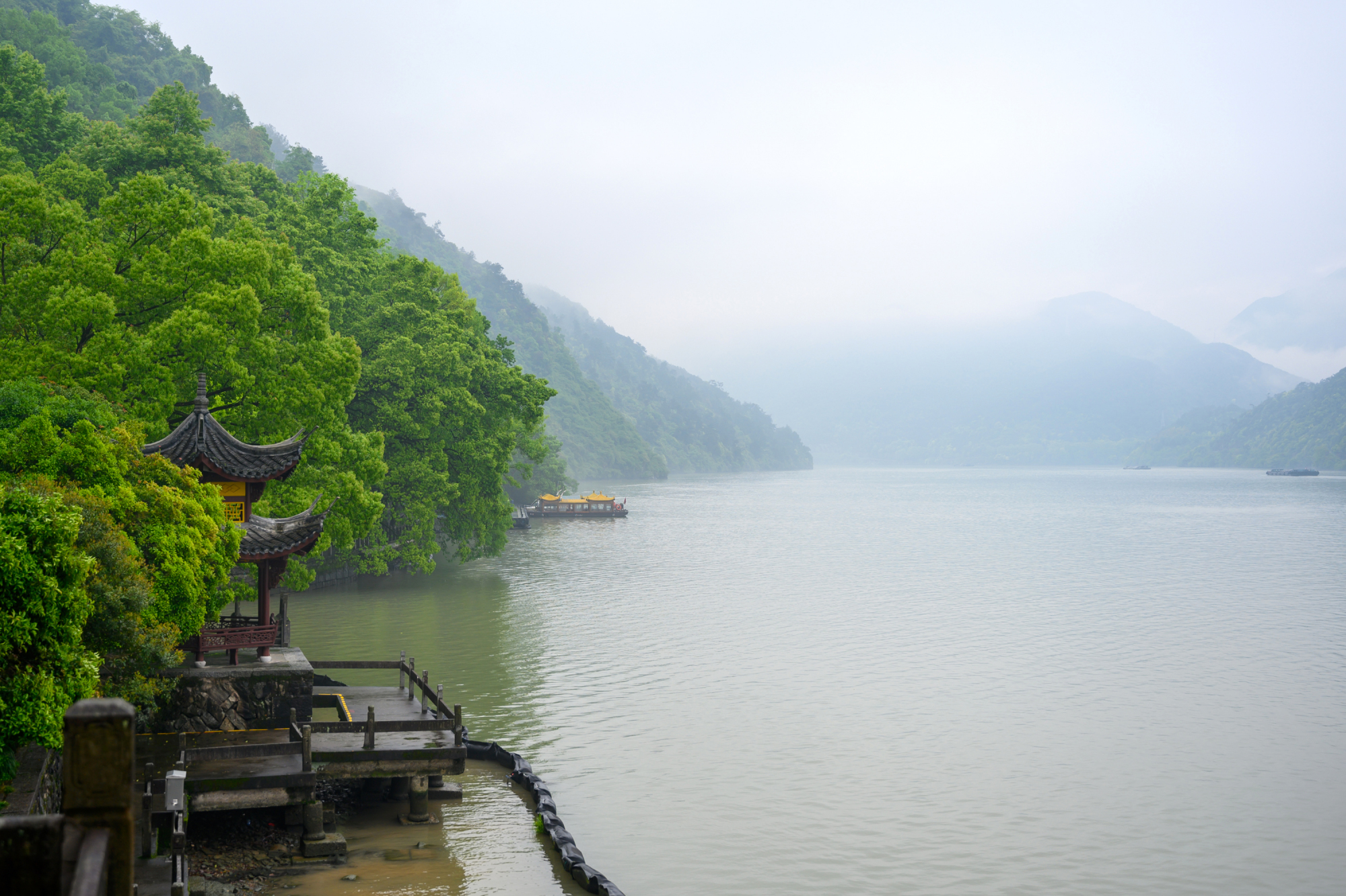 桐庐严子陵钓台,富春江上山水风光的精华,邓超孙俪也曾来此游玩
