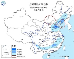 五一节后 北方降温南方迎降雨