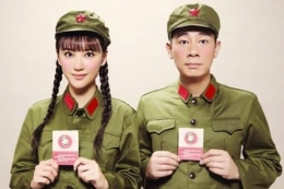 揭秘明星罕见结婚照 大S张歆艺（组图）