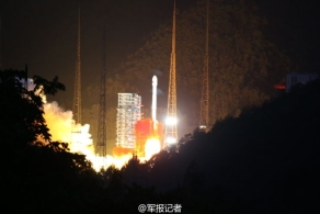 中国采用“一箭双星”发射两颗北斗导航卫星
