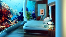 世界十大最酷海底旅馆 迪拜酒店容3500人