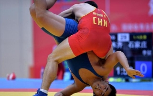中国摔跤已获12张奥运入场券 实现大突破