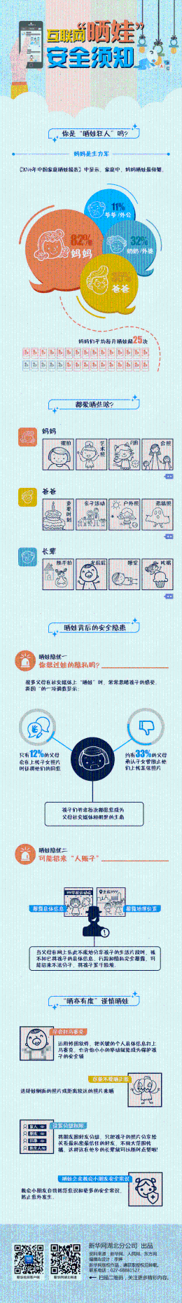 图解：晒亦有度 互联网“晒娃”安全须知