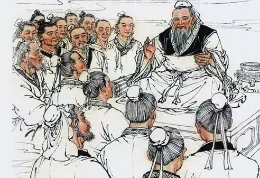 同样是吃顿饭 孔子导演了反转剧