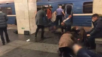 嫌犯确定 俄圣彼得堡地铁恐袭致11人死亡