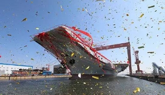 中国速度 首艘国产航母开始动力系统测试