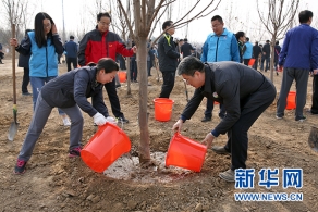 2018年共和国部长义务植树活动举行