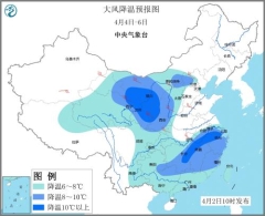 多地气温将“大跳水”局地最高温或降20℃