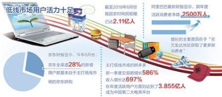 近年农村网民已成电商平台争夺焦点