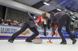 冰壶世锦赛中国女队遭瑞士逆转 双败跌第4