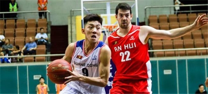 NBL-首轮收官战 德勒黑14分6板安徽胜合肥