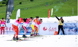 2019全国夏季越野滑雪挑战赛在内蒙古举行