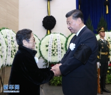 李鹏遗体在京火化 习近平等到八宝山送别
