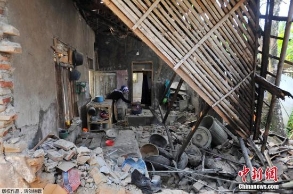 印尼万丹海域6.9级地震导致223栋房屋受损