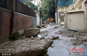 意法遭强降雨肆虐多地酿洪灾 已致3死2失踪