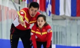 冰壶混双世锦赛中国夺季军