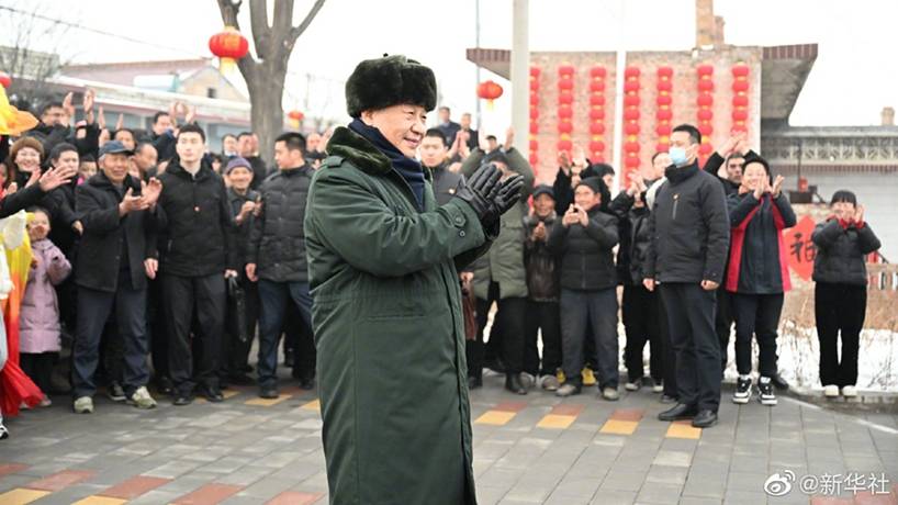 习近平春节前夕赴山西看望慰问基层干部群众