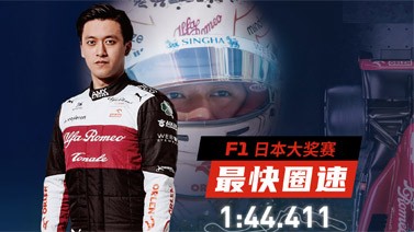 解锁新成就！周冠宇首次在F1正赛中夺得最快圈速