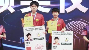 王楚钦/孙颖莎获“直通德班”资格