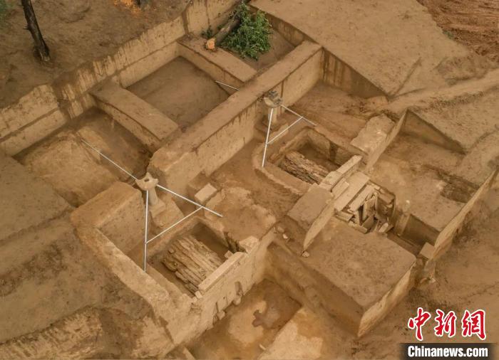 墓葬全景。 山西省考古研究院供图 墓葬全景。 山西省考古研究院供图