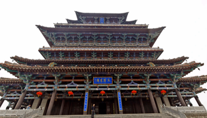 中国四大文化名楼之一 璀璨耀眼的黄河明珠鹳雀楼