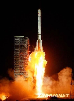 委内瑞拉一号通信卫星发射成功 [组图]