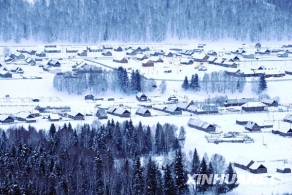 冰雪梦境禾木村 [组图]