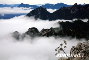 雨后北京郊区现云海奇观 [图]