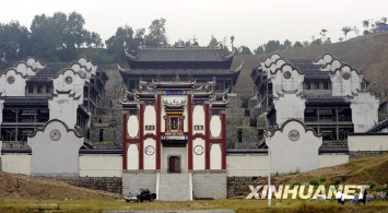 三峡库区秭归新屈原祠主体工程基本完成 [组图]