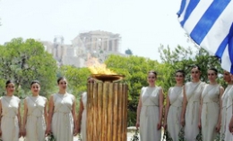 2011年夏季特奥会圣火取火仪式在雅典举行